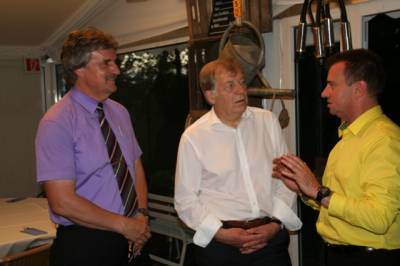 1. Kremmener Spargelgesprch mit E. Diepgen, Regierender Brgermeister a.D. in Kremmen am 22.05.2014 - 