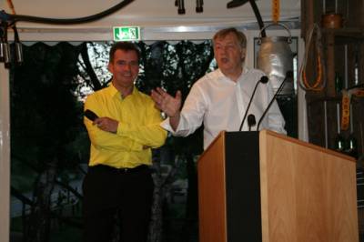 1. Kremmener Spargelgespräch mit E. Diepgen, Regierender Bürgermeister a.D. in Kremmen am 22.05.2014 - 