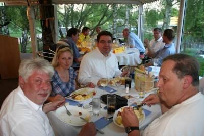 1. Kremmener Spargelgesprch mit E. Diepgen, Regierender Brgermeister a.D. in Kremmen am 22.05.2014 - 