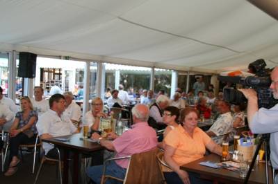 1. Kremmener Spargelgesprch mit E. Diepgen, Regierender Brgermeister a.D. in Kremmen am 22.05.2014 - 