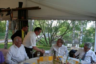 1. Kremmener Spargelgesprch mit E. Diepgen, Regierender Brgermeister a.D. in Kremmen am 22.05.2014 - 