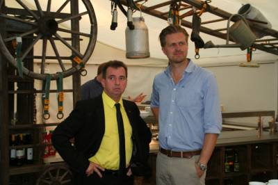1. Kremmener Spargelgesprch mit E. Diepgen, Regierender Brgermeister a.D. in Kremmen am 22.05.2014 - 