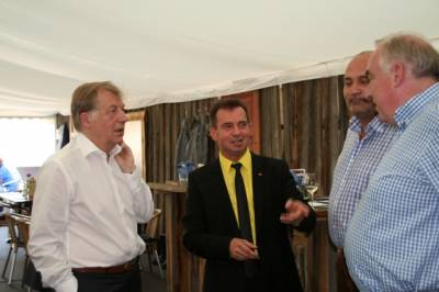 1. Kremmener Spargelgesprch mit E. Diepgen, Regierender Brgermeister a.D. in Kremmen am 22.05.2014 - 